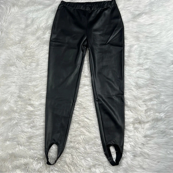 New Generation Love Ray Vegan Stirrup Legging Black NWT Casual Women’s Large - Picture 2 of 10